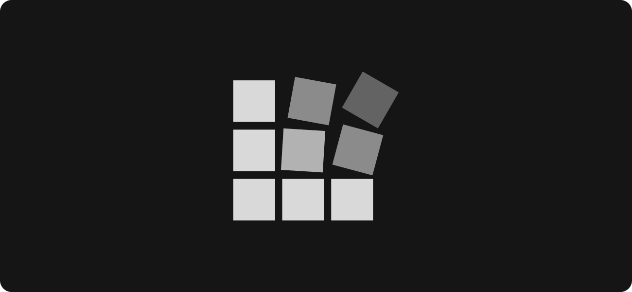 Abstract grid squares illustration – Why Startups Don't Fail They Decompose by Marcello Genovese