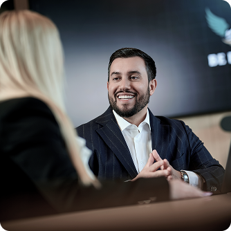 Marcello Genovese black and white professional portrait thinking pose
