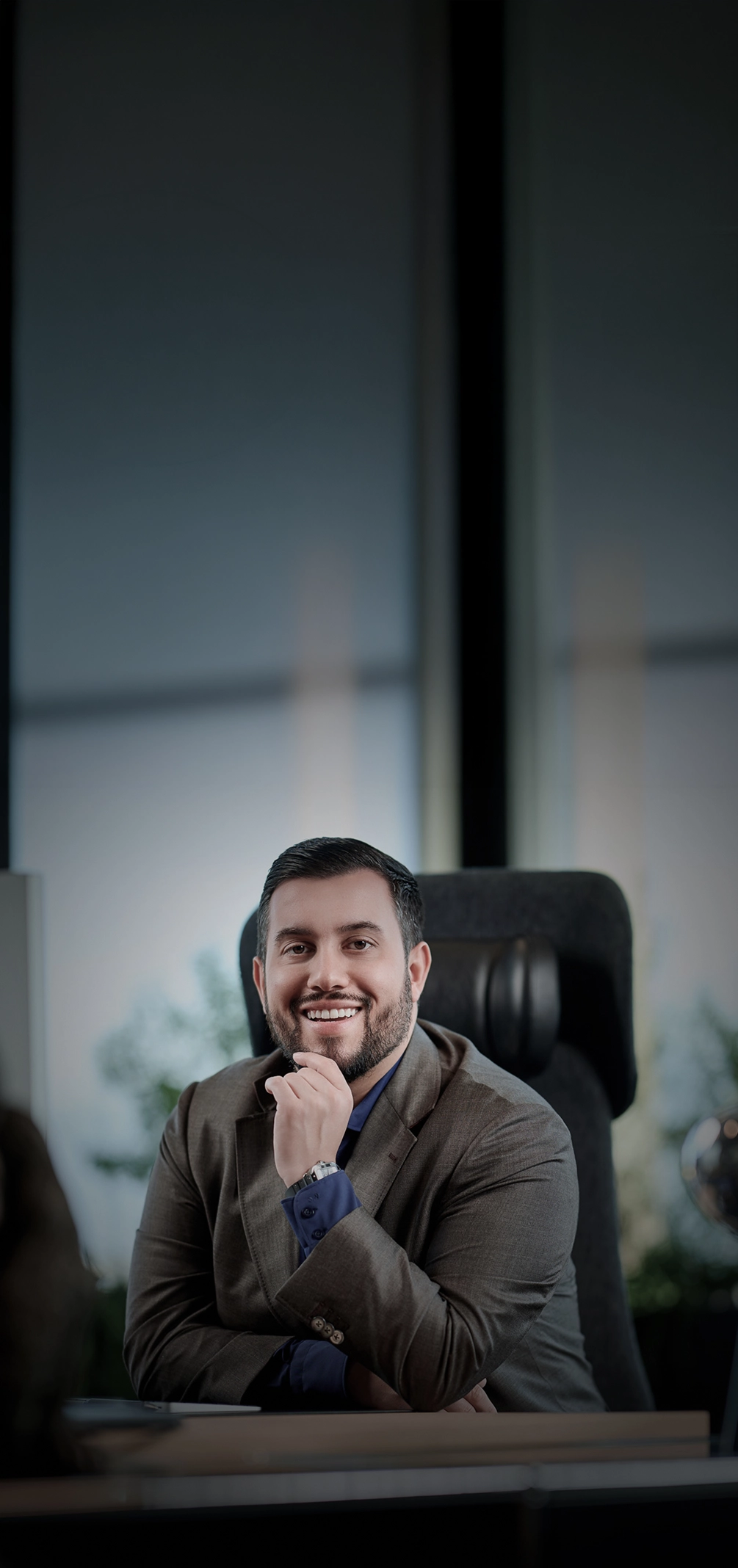 Marcello Genovese Product Executive Technology Strategist and Advisor smiling in office